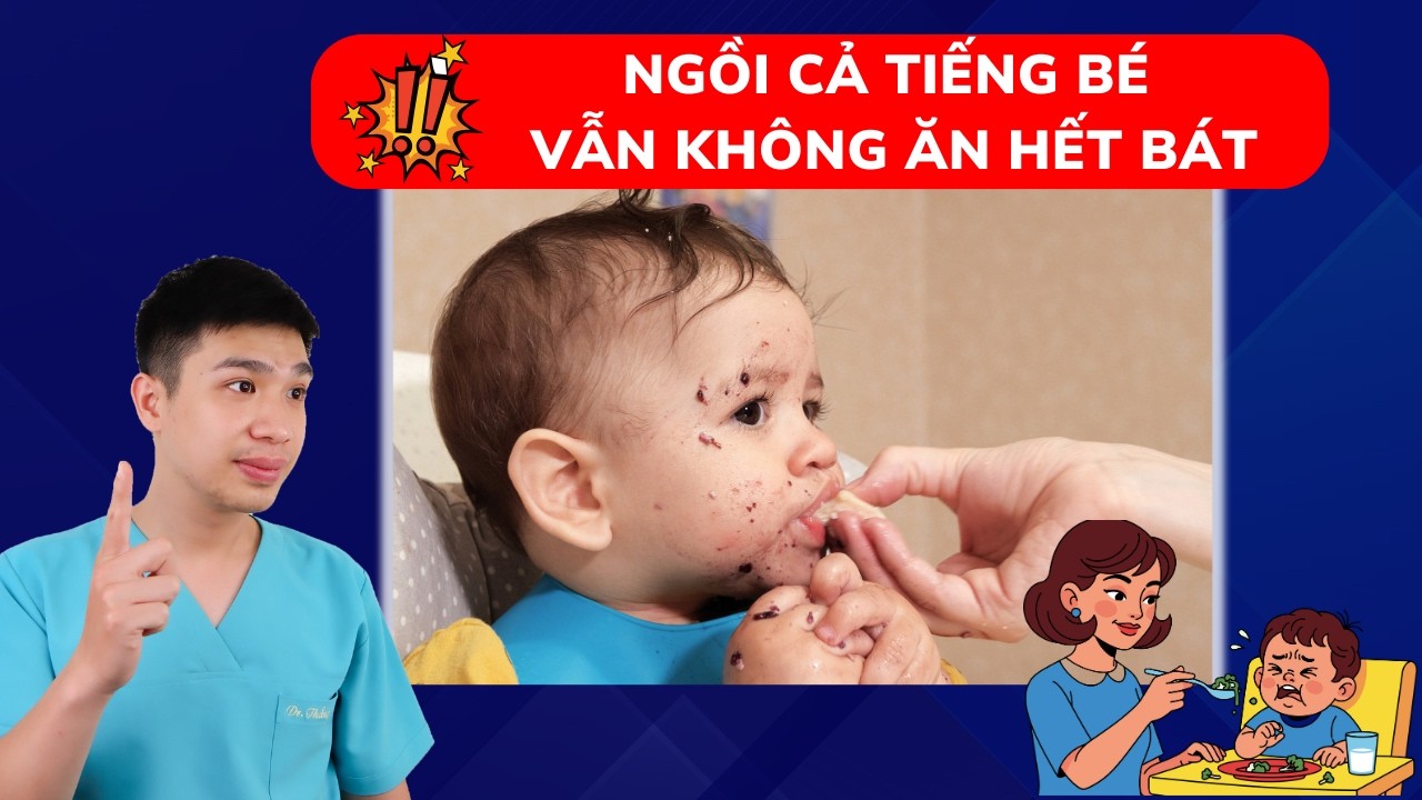 Tại sao bữa ăn kéo dài lại khiến con ăn ít đi